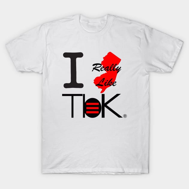 The Boardwalk Kings - I Heart TBK Logo T-Shirt by theboardwalkkings